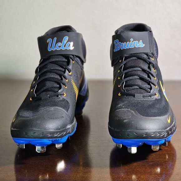 Nike Alpha Huarache Elite 3 Pro UCLA Bruins Limited Edition Shoes Baseball Cleat - Picture 5 of 14